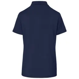 Ladies Aerogrid Golf Shirt Navy Back